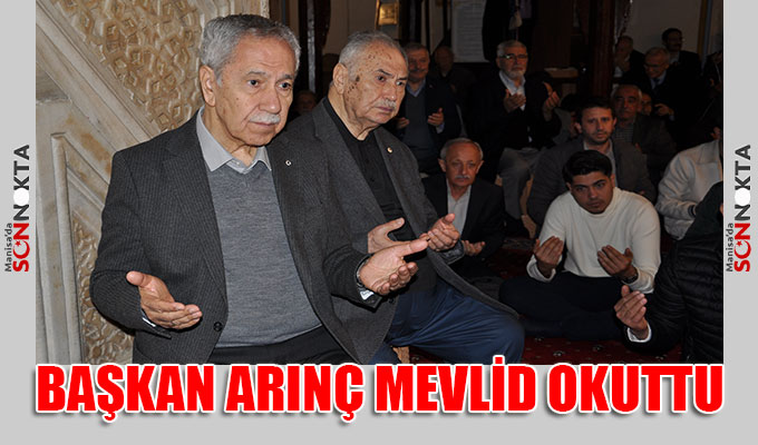 Başkan Arınç, aile fertleri için mevlid okuttu